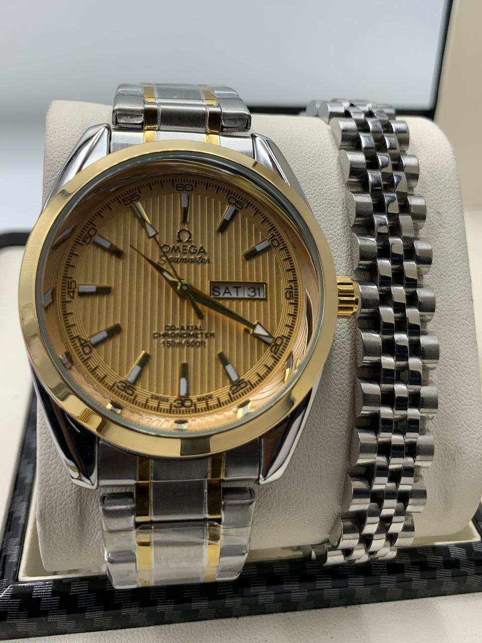 Omega Seamaster Chain Watch with Chain Bracelet – The Ultimate in Precision and Style