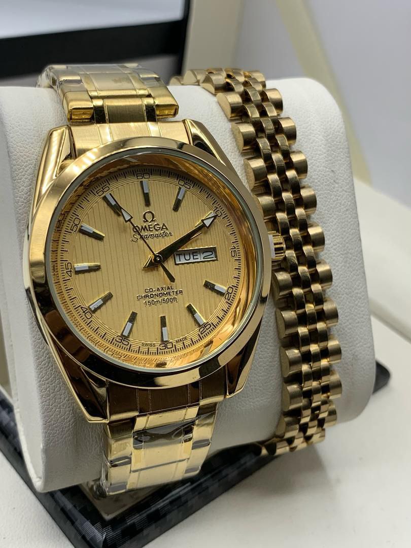 Omega Seamaster Chain Watch with Chain Bracelet – The Ultimate in Precision and Style