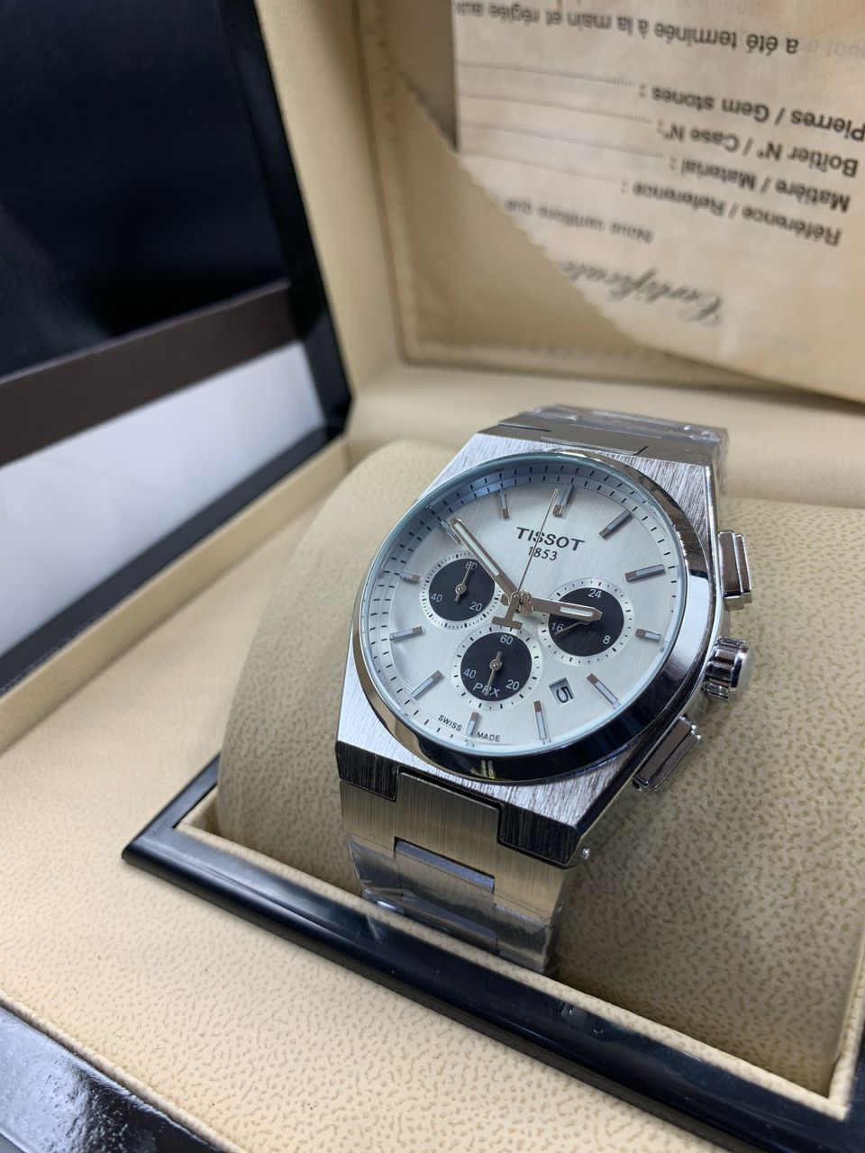 Tissot Chronograph Chain Watch – Precision, Performance, and Style