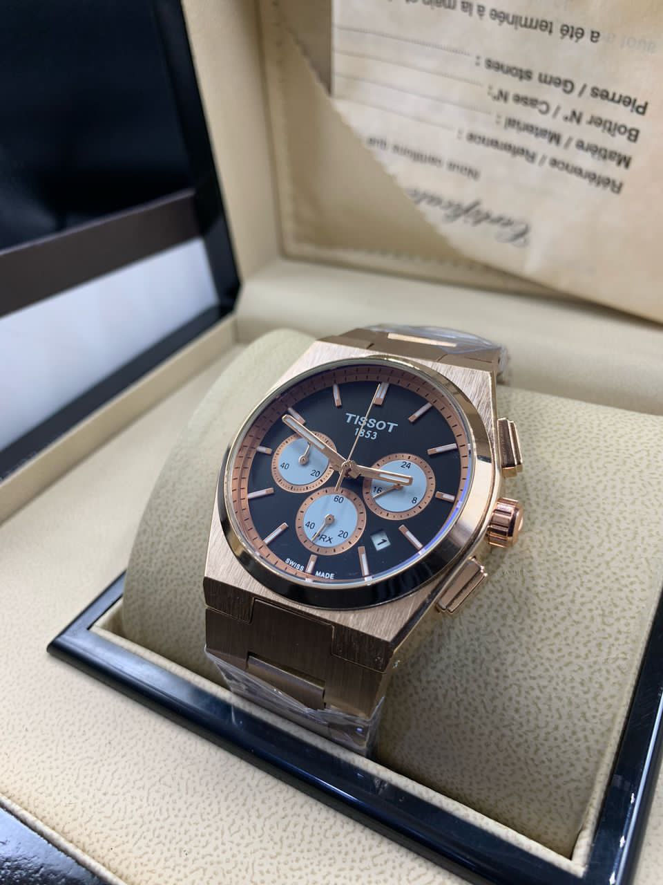 Tissot Chronograph Chain Watch – Precision, Performance, and Style