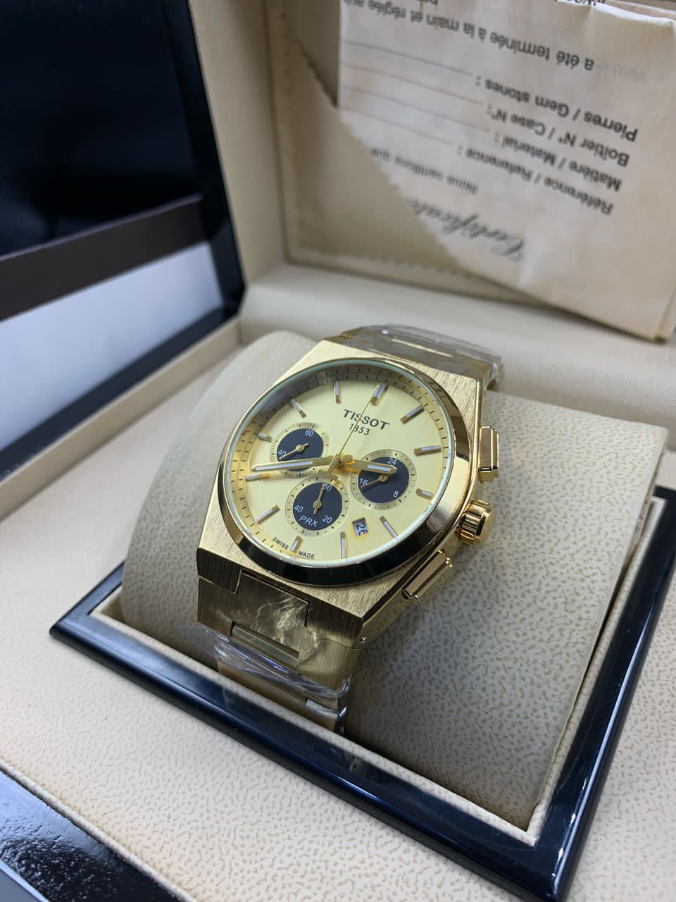 Tissot Chronograph Chain Watch – Precision, Performance, and Style