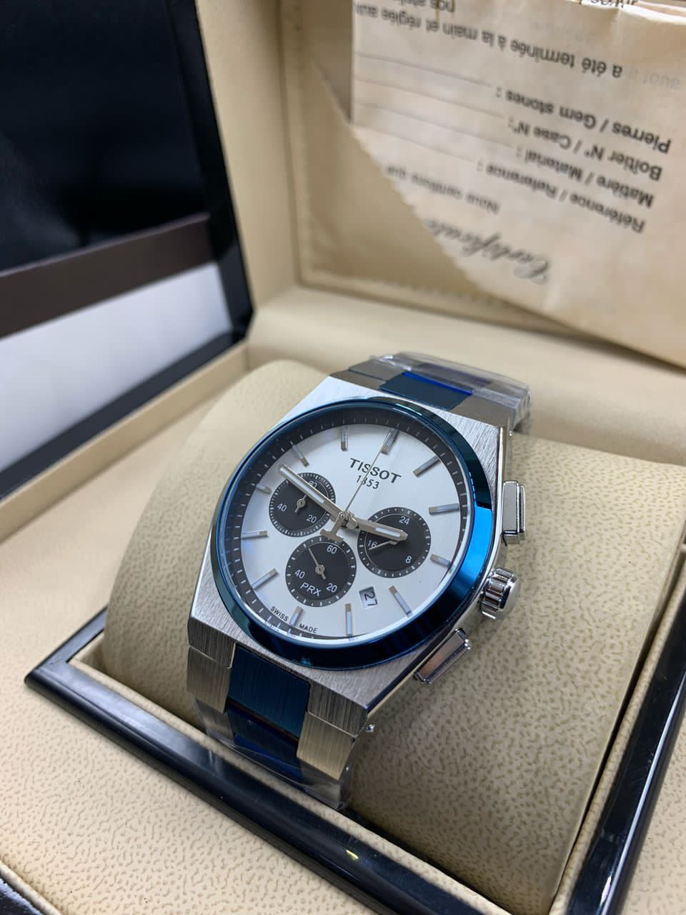 Tissot Chronograph Chain Watch – Precision, Performance, and Style