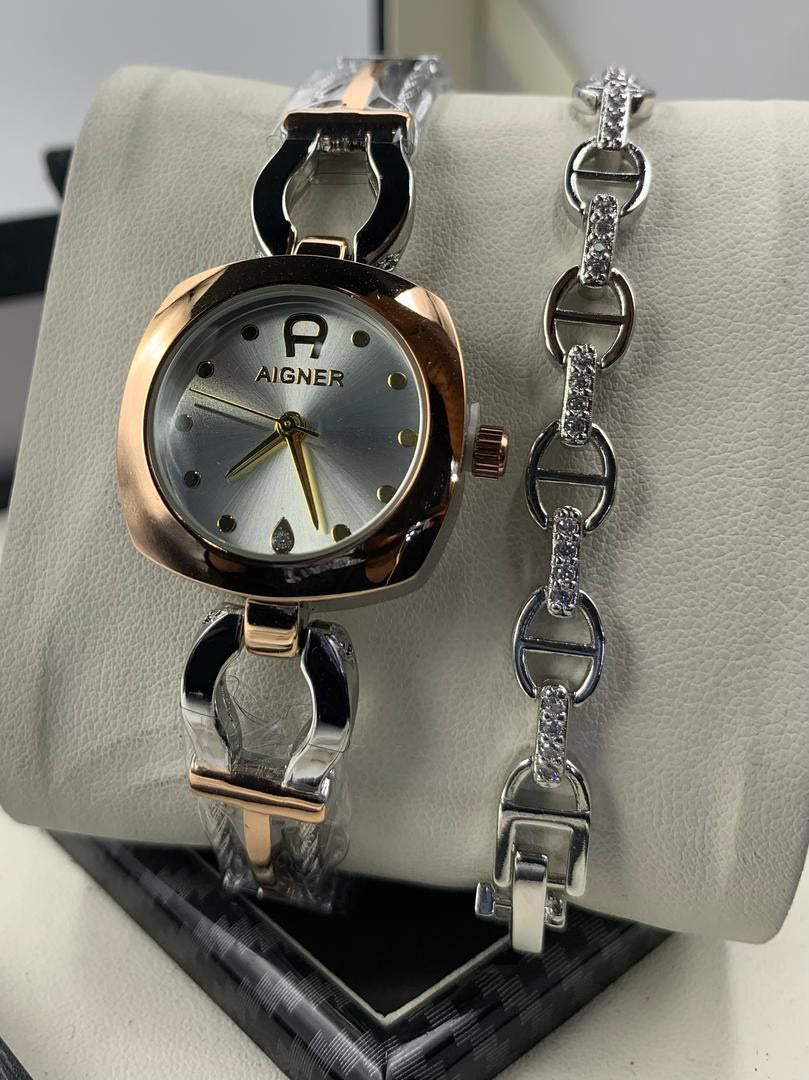 Aigner-Inspired Women's Watch – Timeless Elegance with Swiss Precision