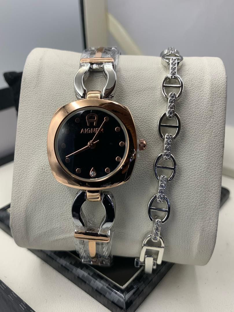Aigner-Inspired Women's Watch – Timeless Elegance with Swiss Precision