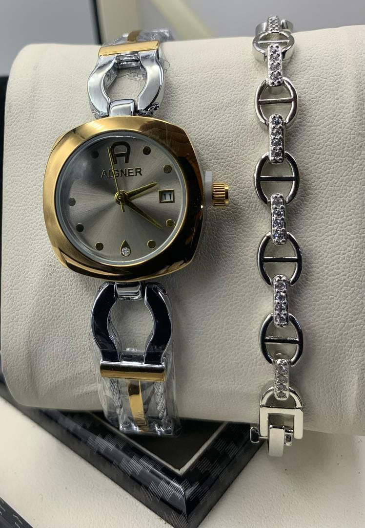 Aigner-Inspired Women's Watch – Timeless Elegance with Swiss Precision