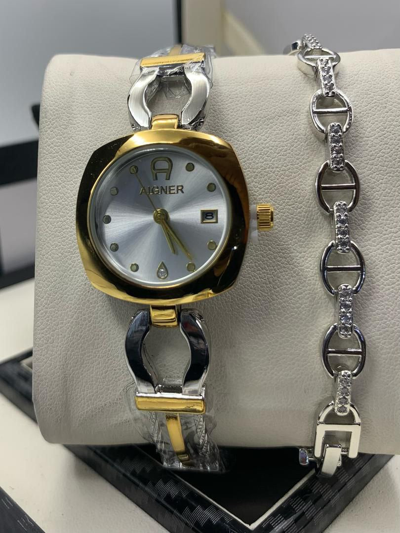 Aigner-Inspired Women's Watch – Timeless Elegance with Swiss Precision