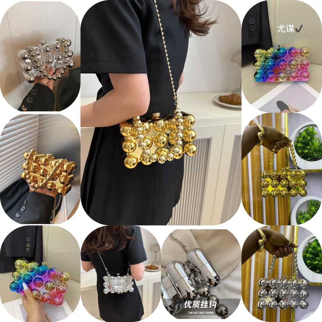 Metallic Clutch Bag – Shine Bright, Carry Light