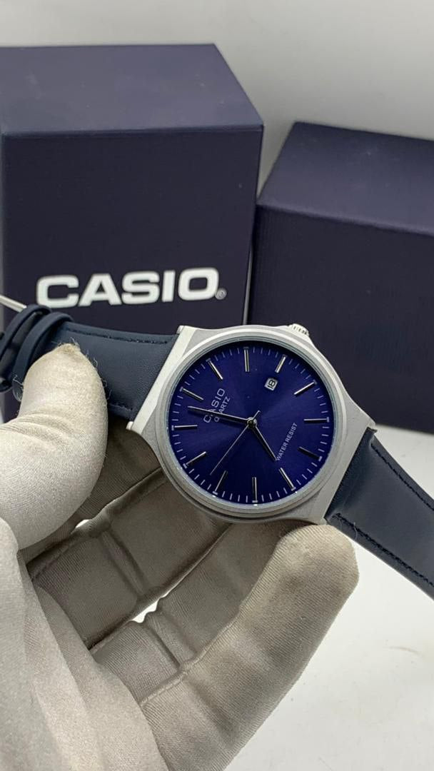 Casio Vintage Leather Watch