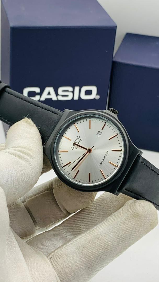 Casio Vintage Leather Watch