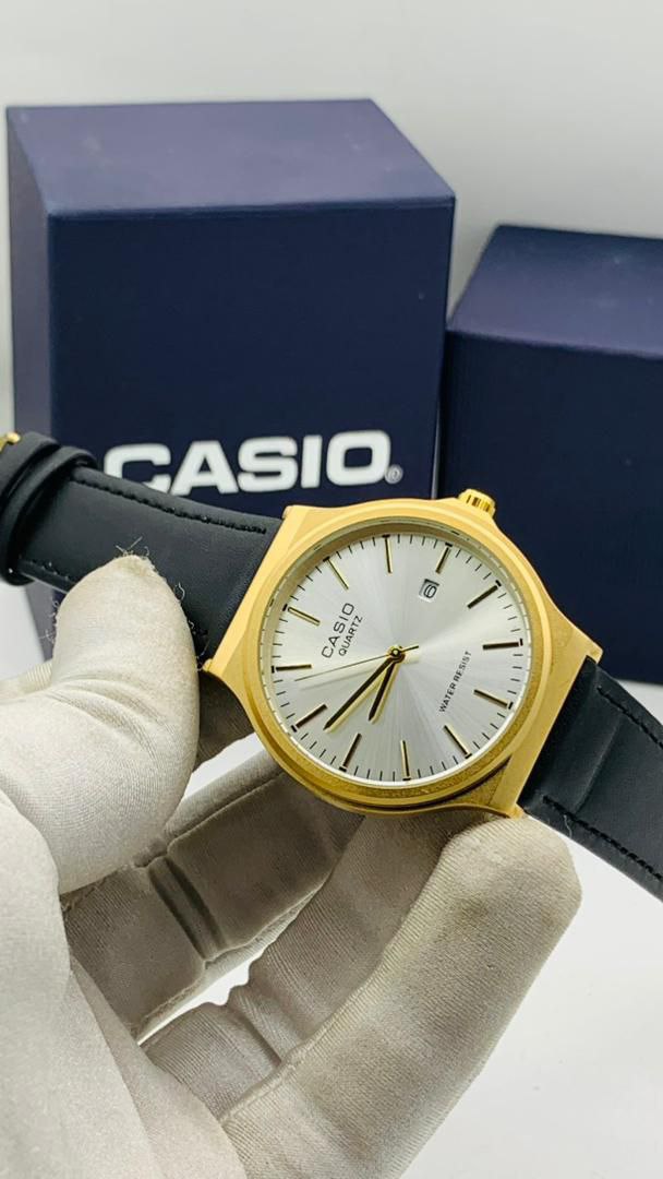 Casio Vintage Leather Watch