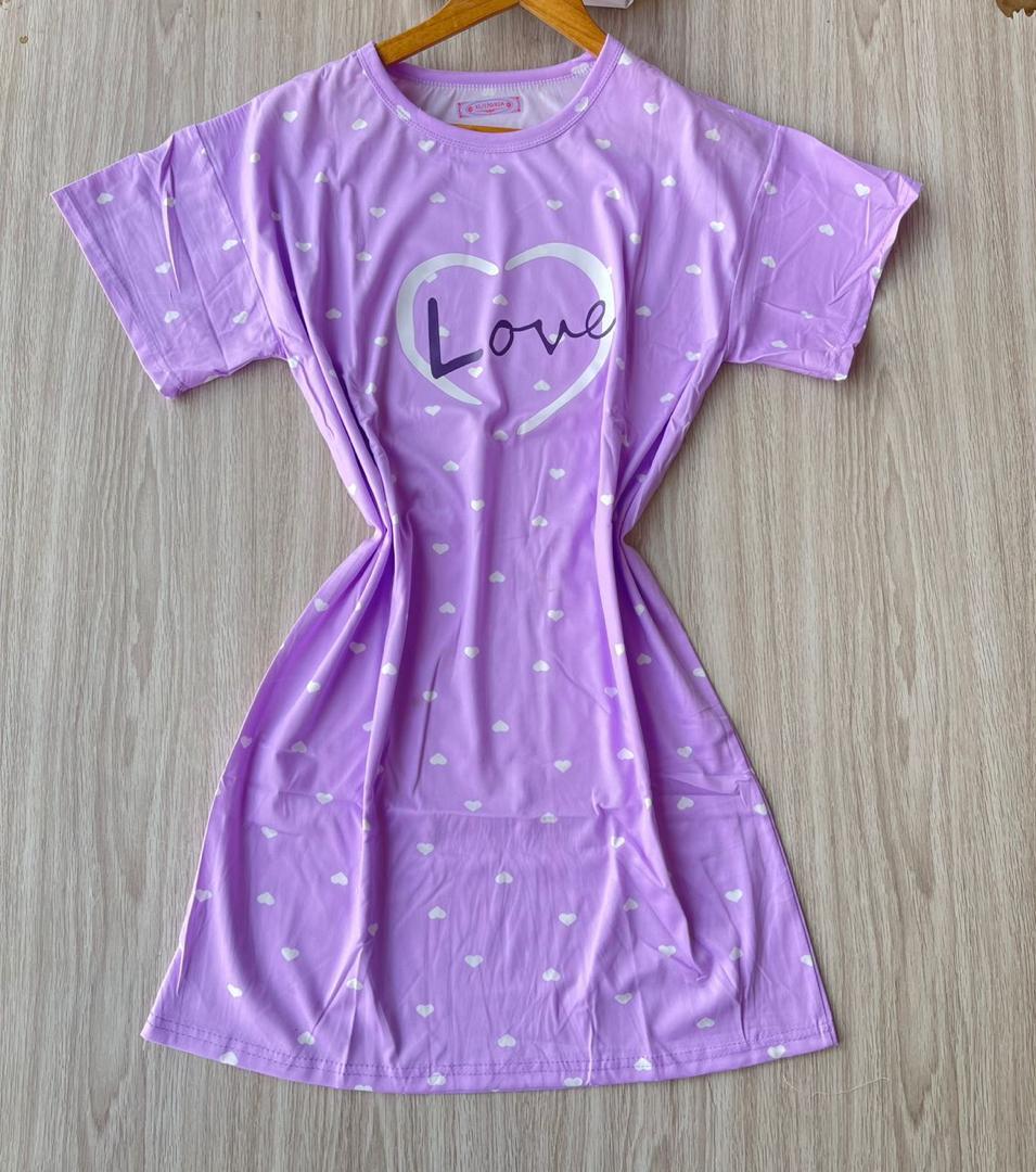 Cozy Big Character Sleep Gown