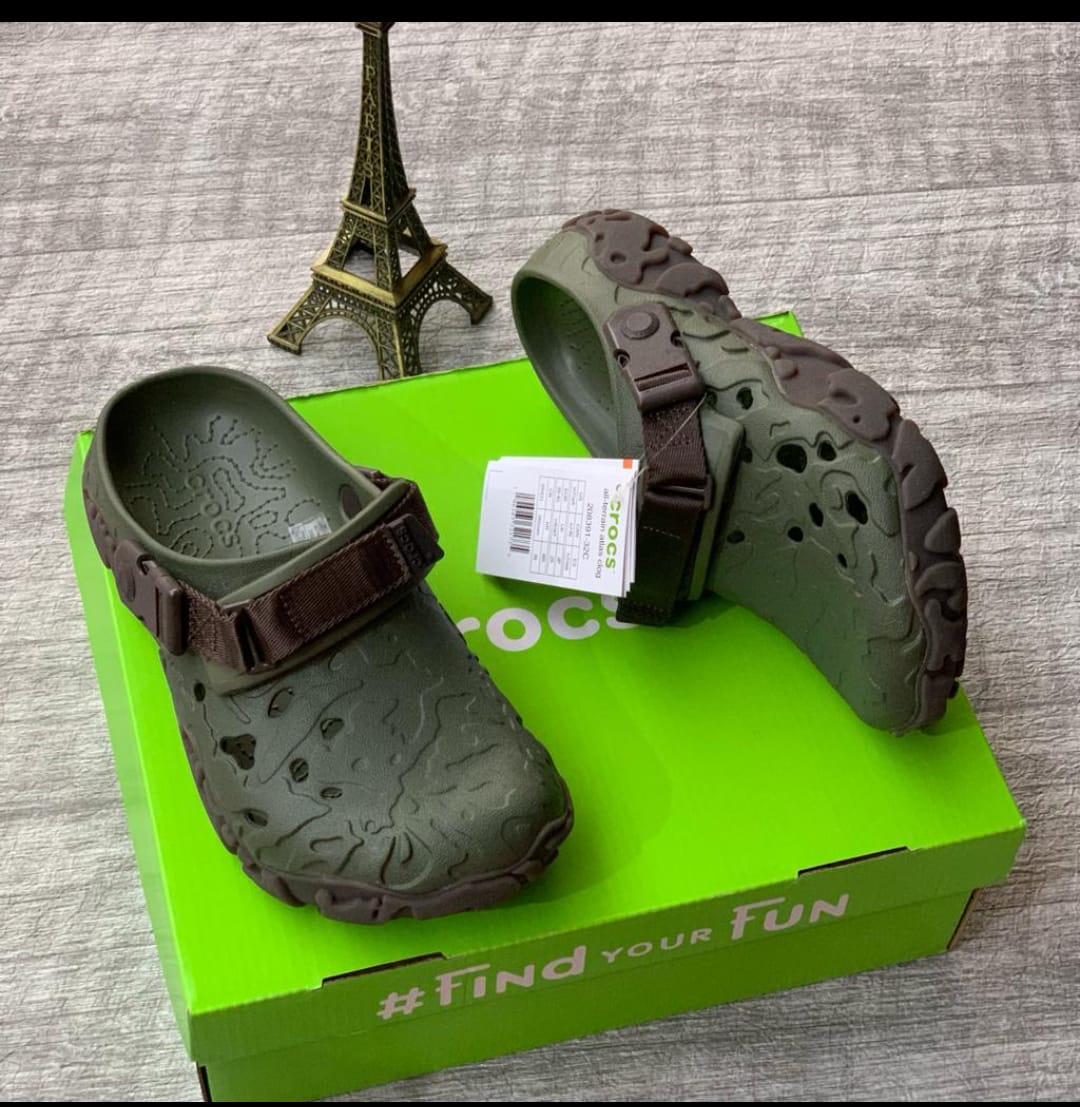 Original MTN Crocodile Crocs( With Box ) – Bold Comfort Meets Unique Style