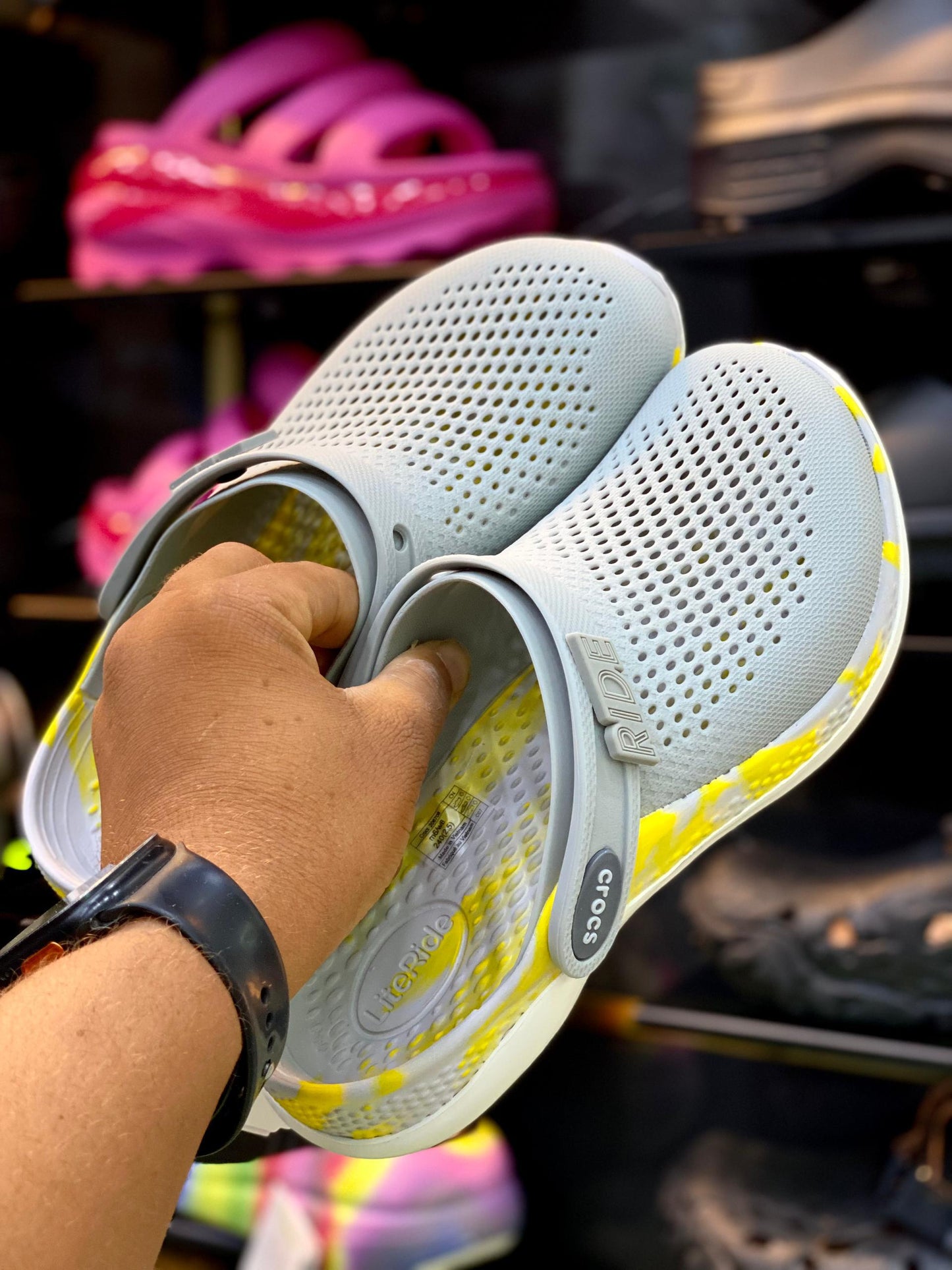 LiteRide Crocs – Light, Flexible, and Incredibly Comfortable!