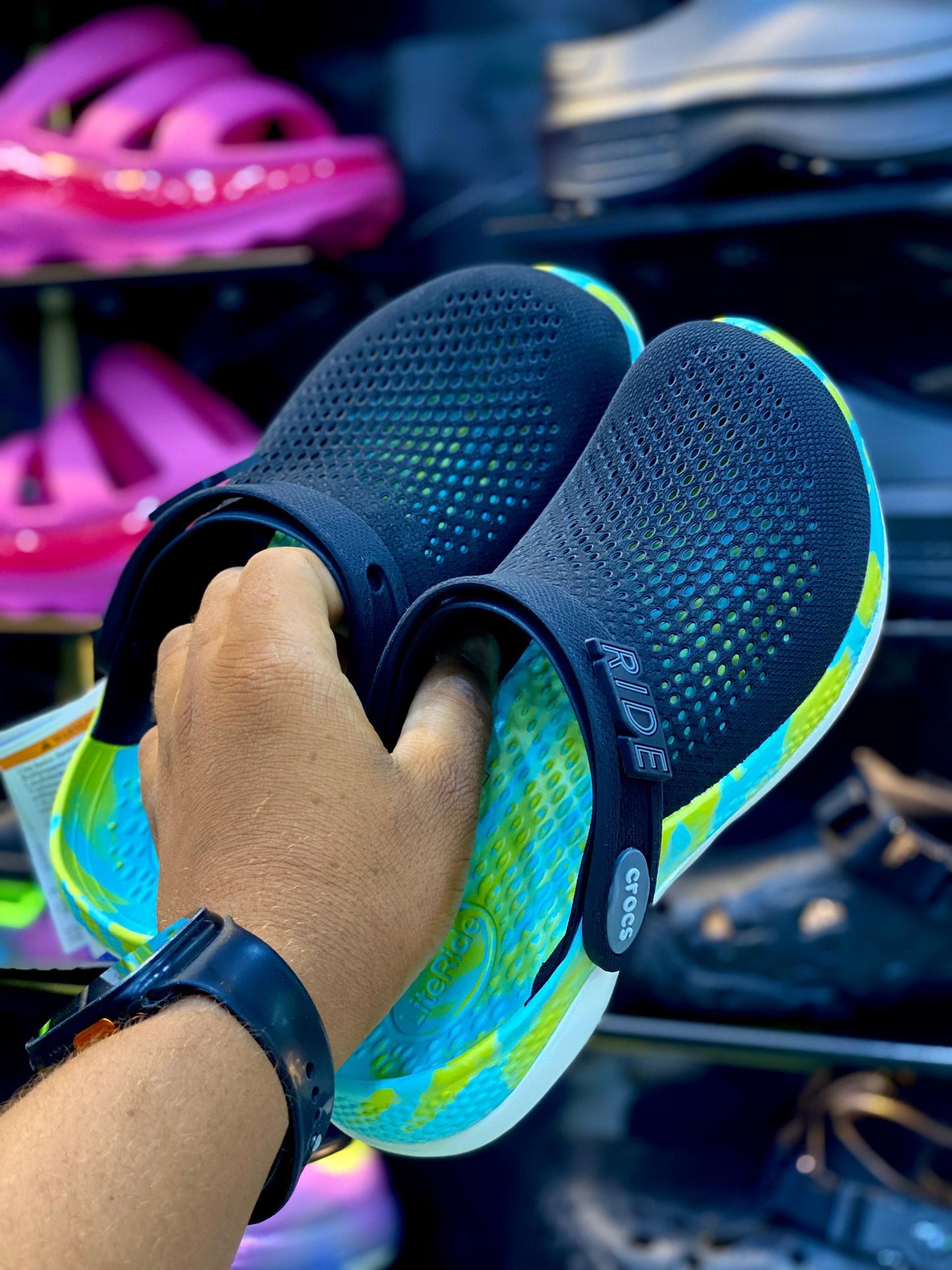 LiteRide Crocs – Light, Flexible, and Incredibly Comfortable!