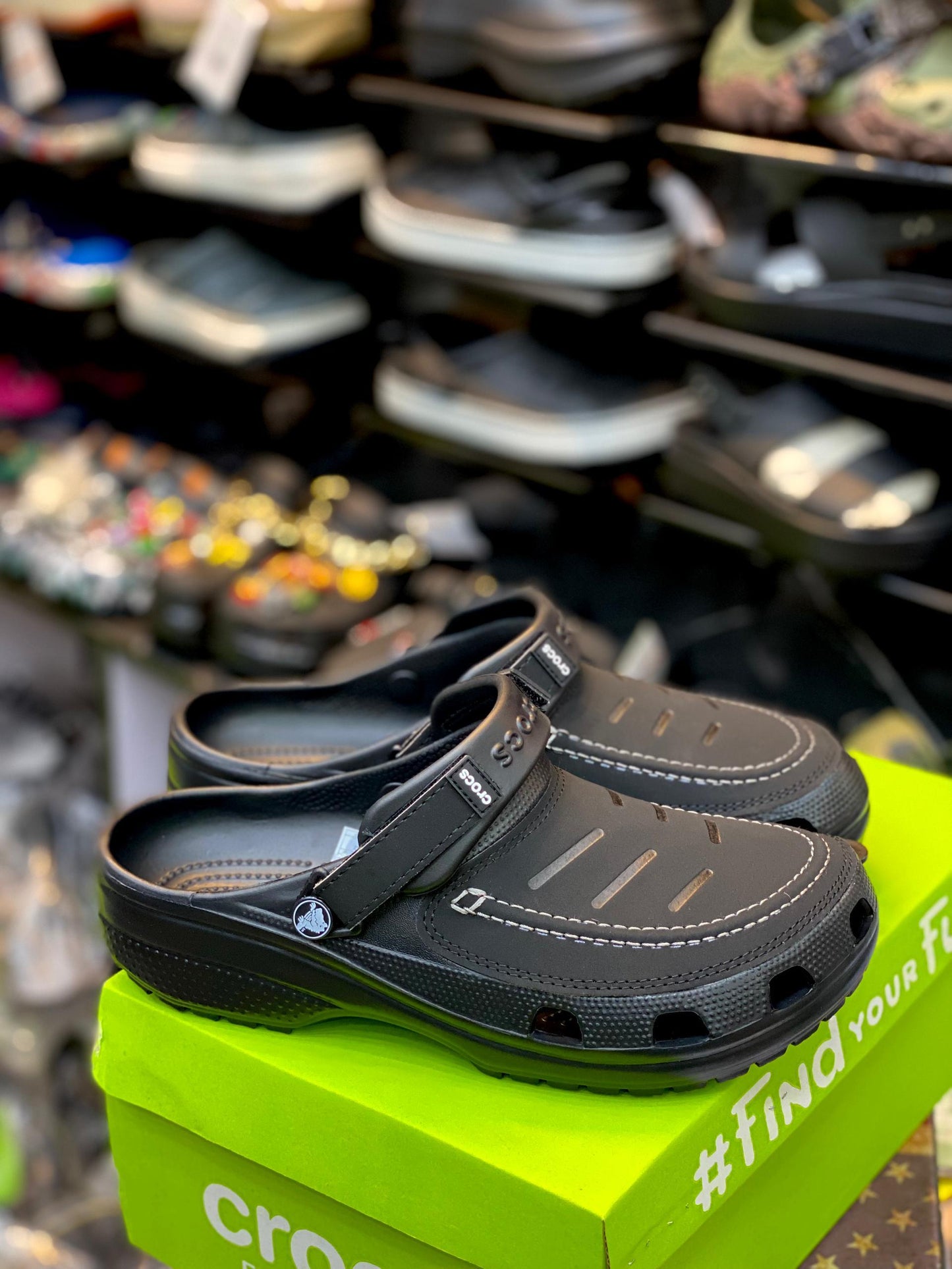 Black Crocs Yukon Vista Clogs – Rugged Comfort for the Great Outdoors