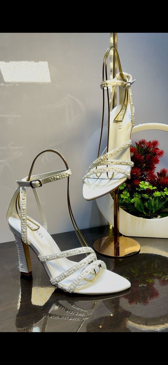 Aquazzura Heels with Studs - Bold Luxury Meets Timeless Design