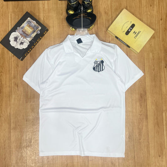 Santos Retro Jersey - Relive the Glory of Brazilian Football