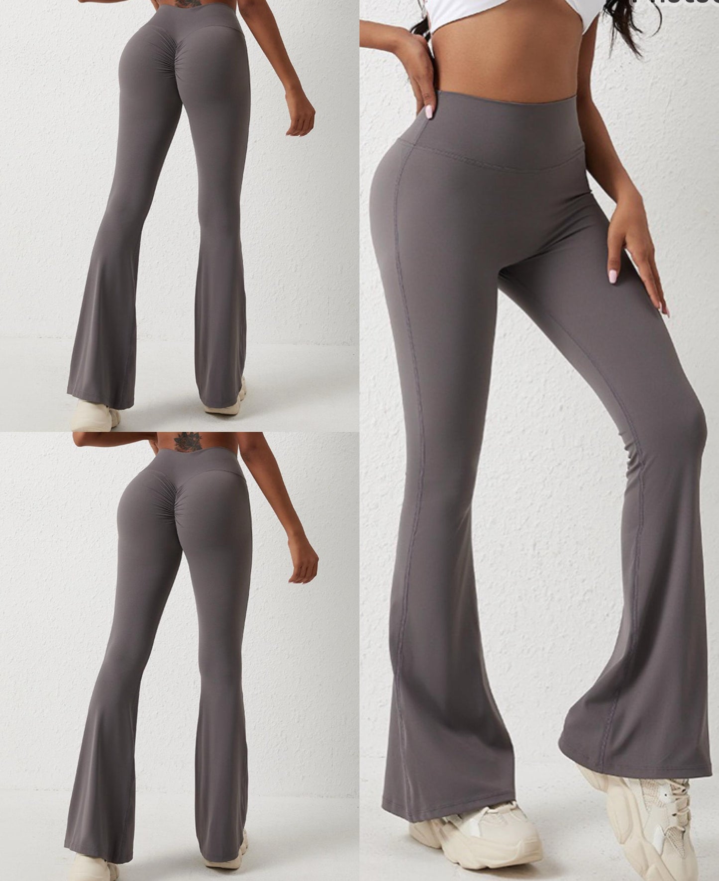 Coco Contour Flared Pants - Effortless Elegance and All-Day Comfort