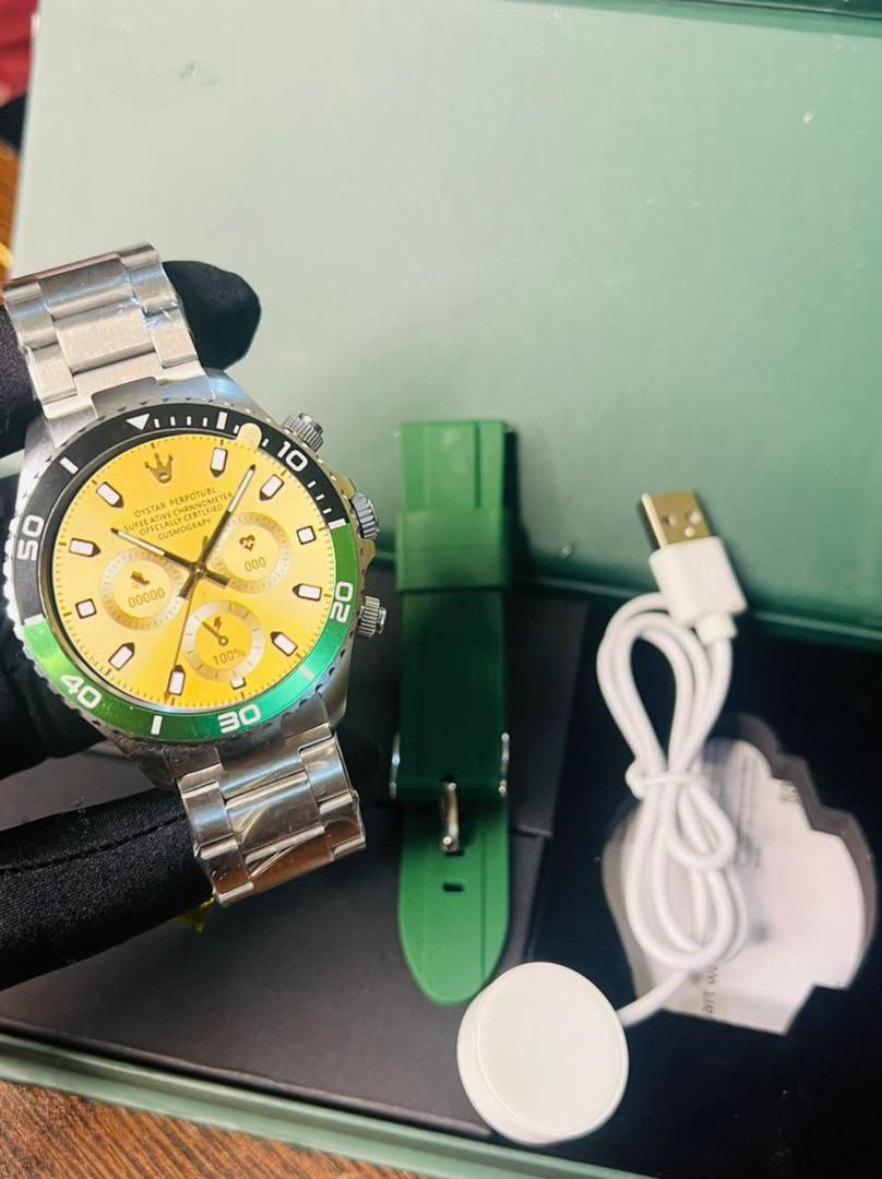 Prestige Smartwatch – Rolex-Inspired Elegance Meets Modern Tech