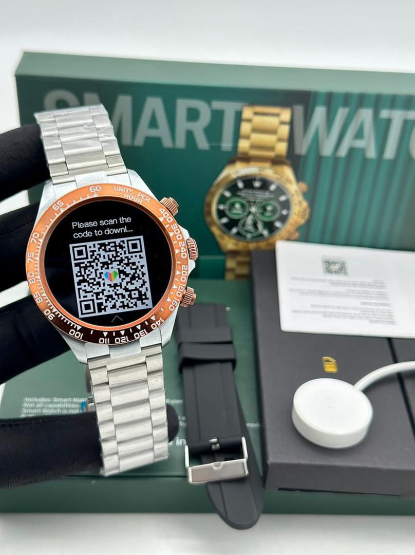 Prestige Smartwatch – Rolex-Inspired Elegance Meets Modern Tech