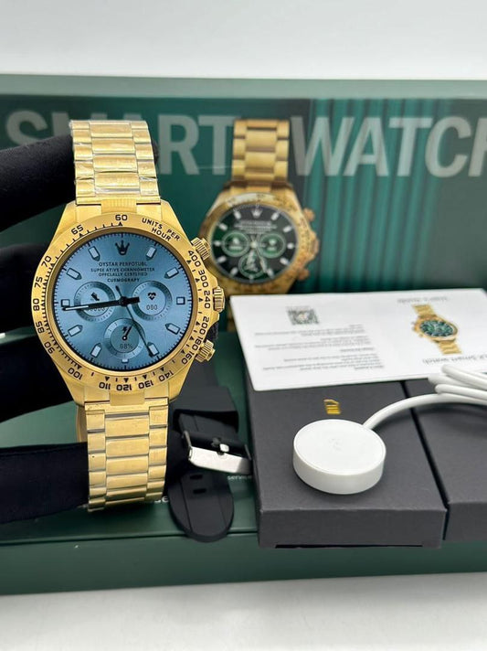 Prestige Smartwatch – Rolex-Inspired Elegance Meets Modern Tech