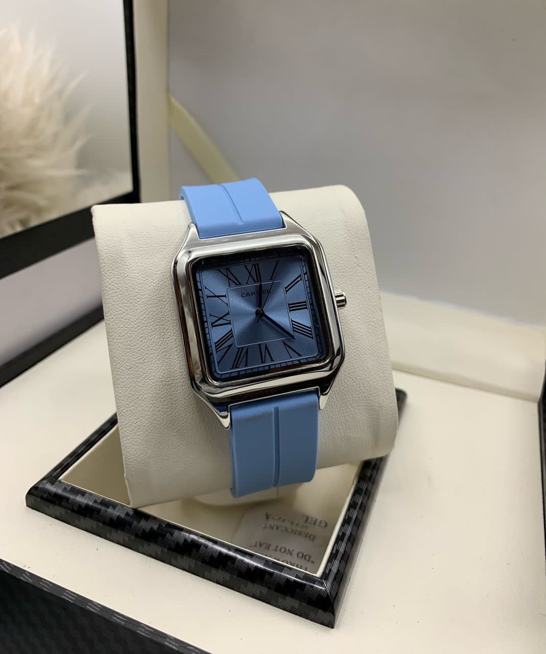 Cartier-Inspired Sport Luxe Rubber Watch – Bold. Sleek. Unstoppable