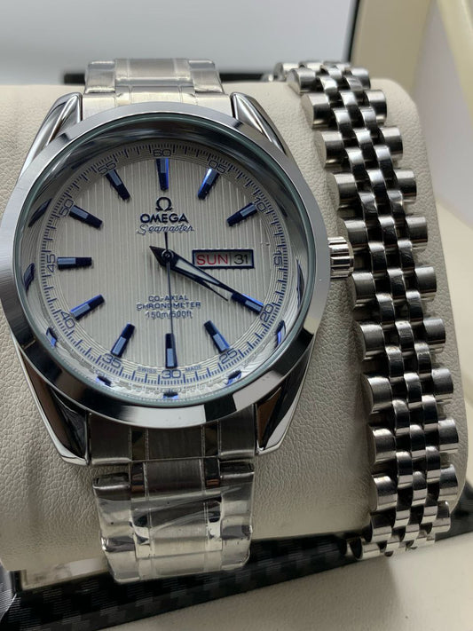 Omega Seamaster Chain Watch with Chain Bracelet – The Ultimate in Precision and Style