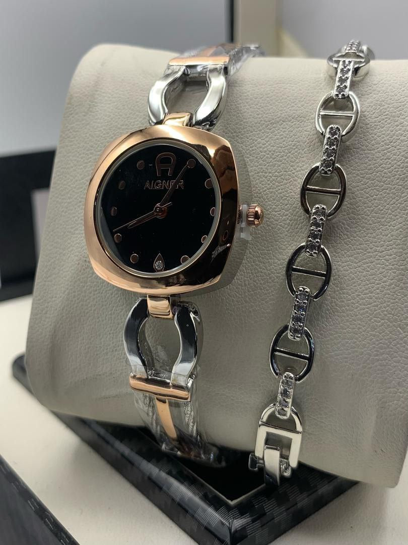 Aigner-Inspired Women's Watch – Timeless Elegance with Swiss Precision