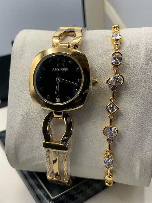 Aigner-Inspired Women's Watch – Timeless Elegance with Swiss Precision