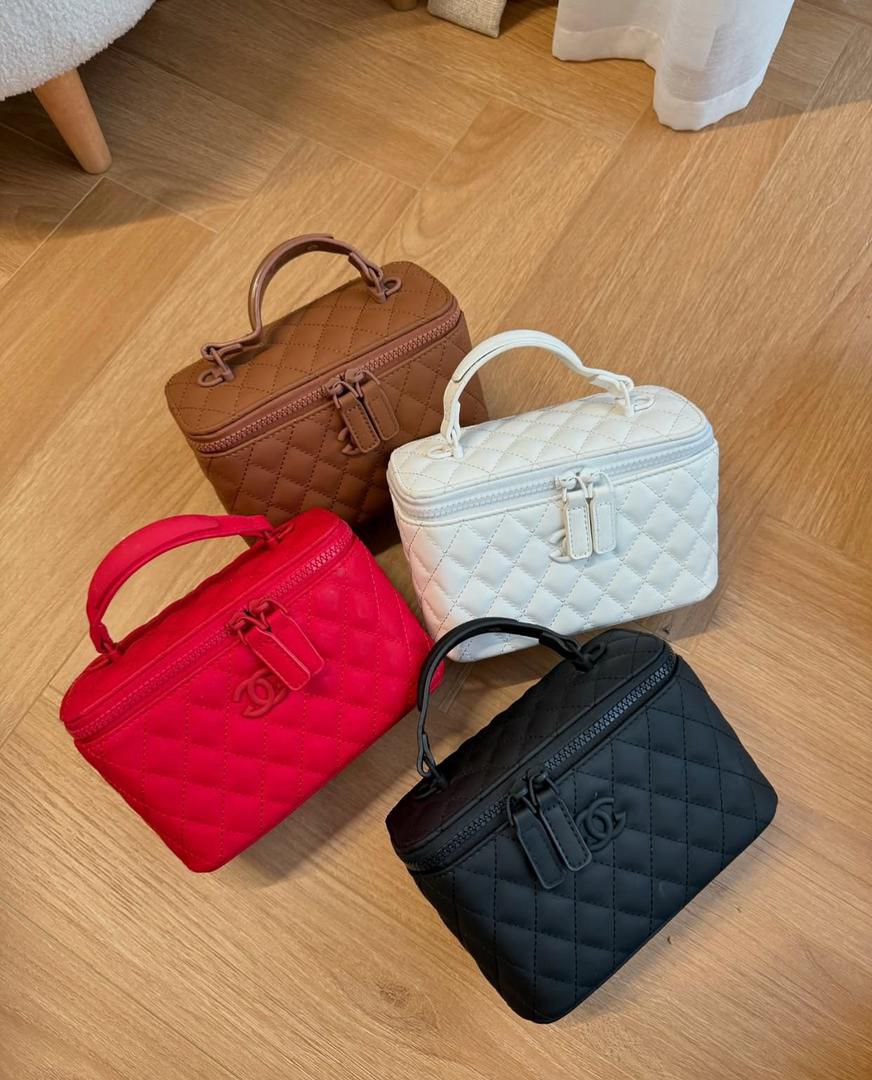 Chanel Box-Shaped Handbag – Structured Luxury, Fully Boxed