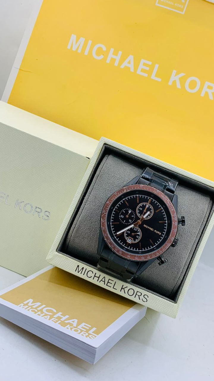 Michael kors unisex watch with branded box