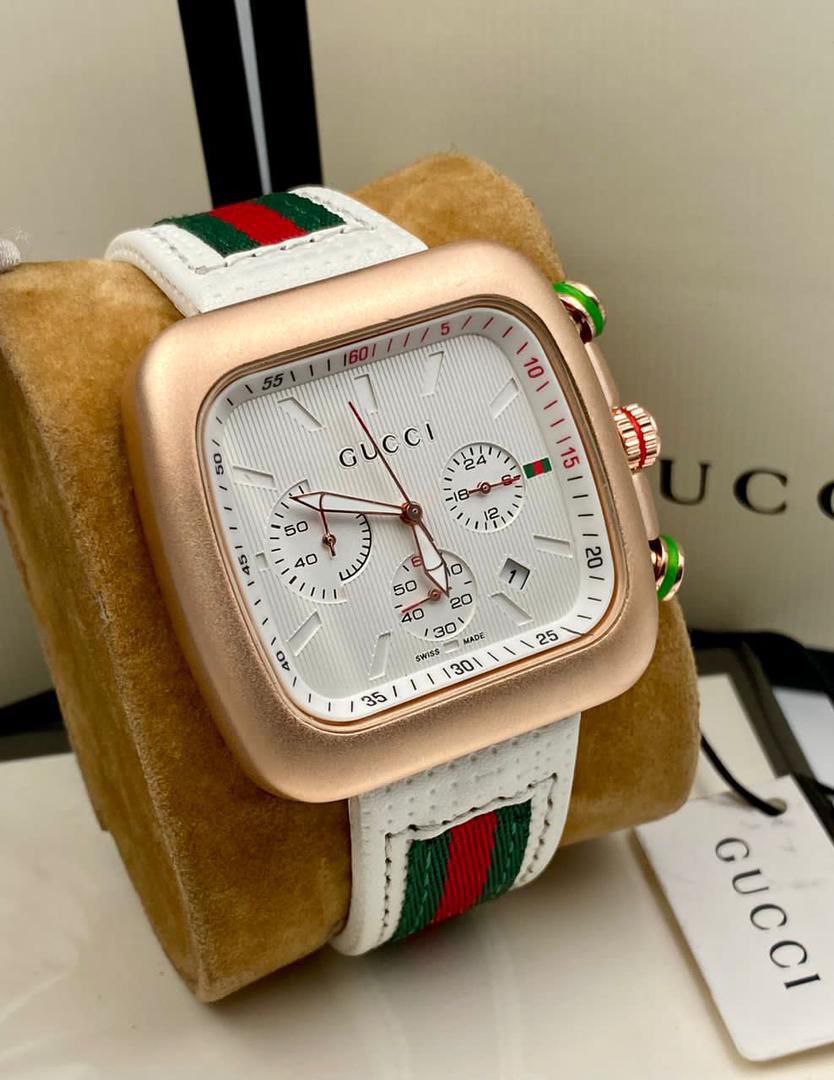 Gucci leather watch