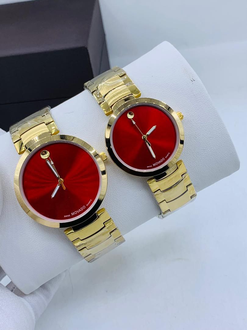 Movado minimalistic Couples watch