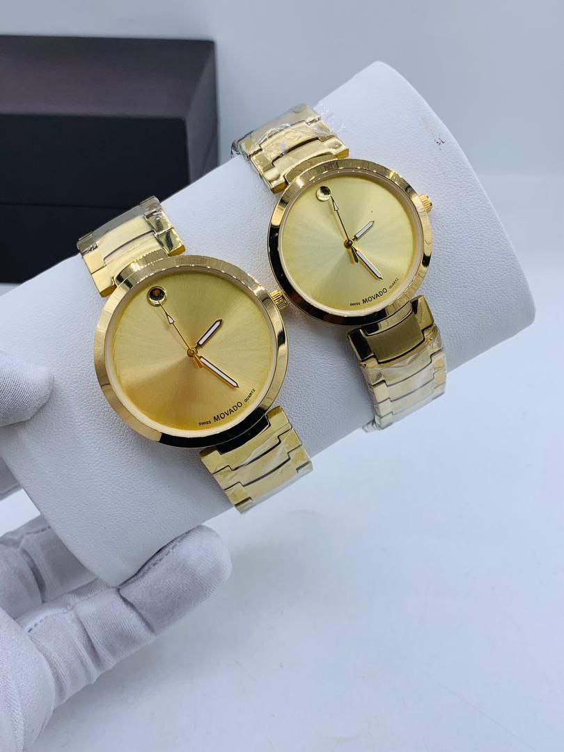 Movado minimalistic Couples watch