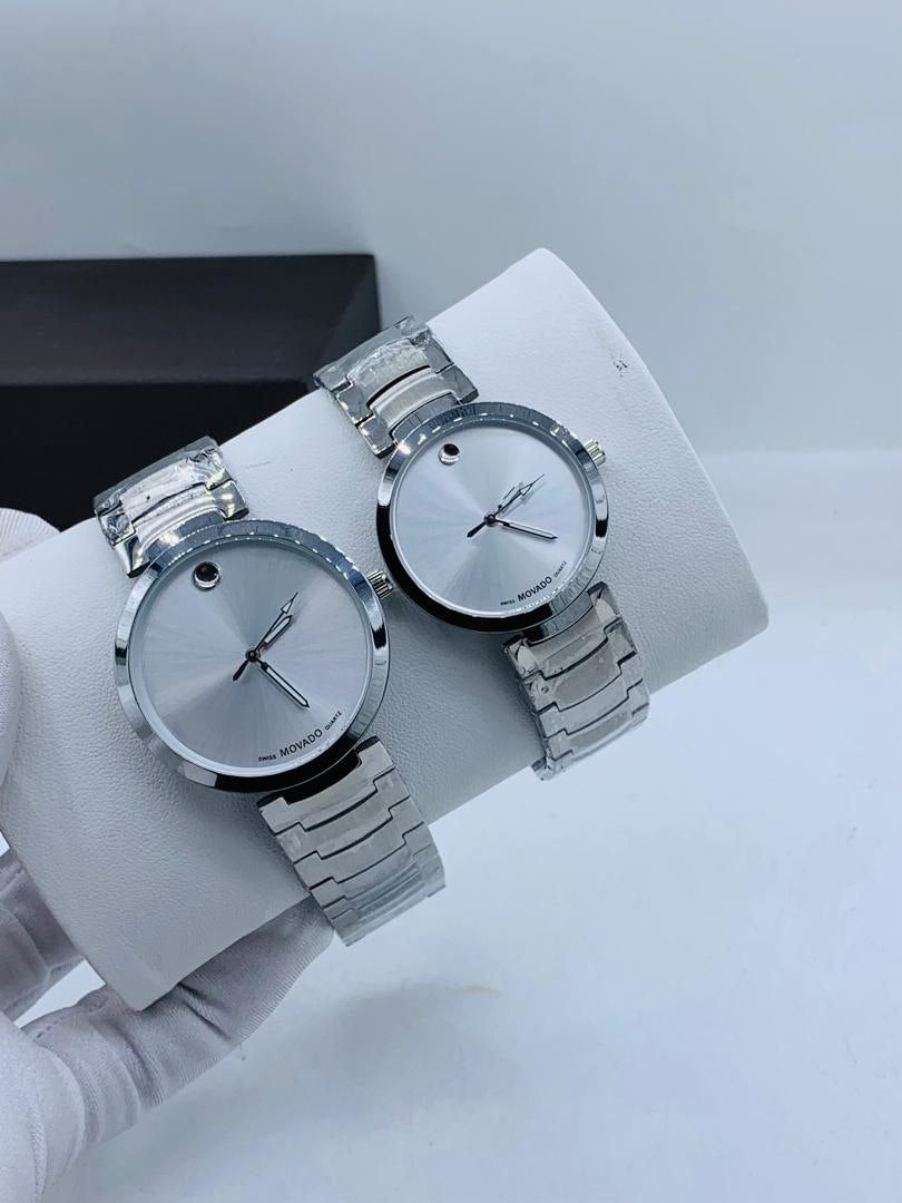 Movado minimalistic Couples watch