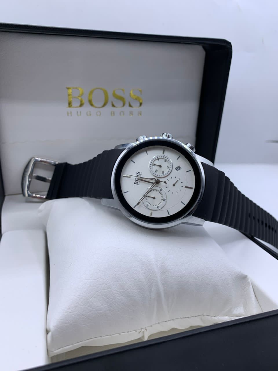 Boss rubber watch