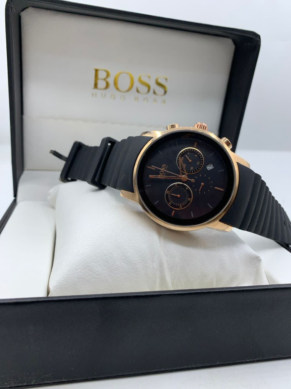 Boss rubber watch