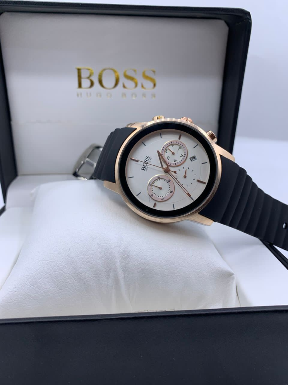 Boss rubber watch