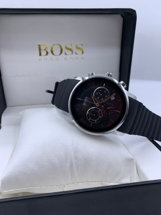 Boss rubber watch