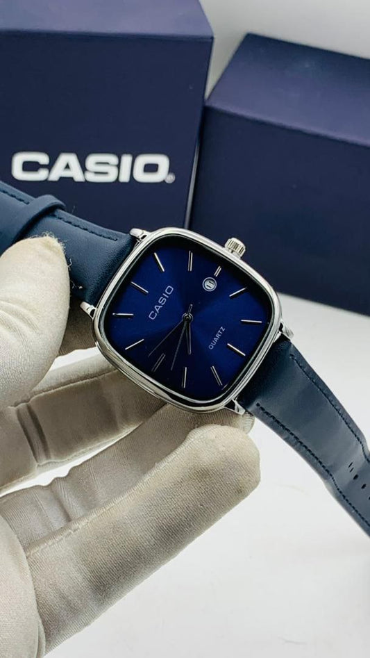 Casio Vintage Leather Watch