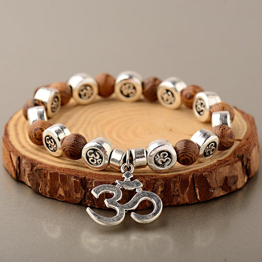 New Classic Natural Wood Beads Bracelets For Women